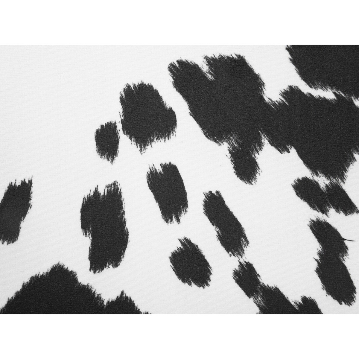 Fotel czarno-biały BJARN