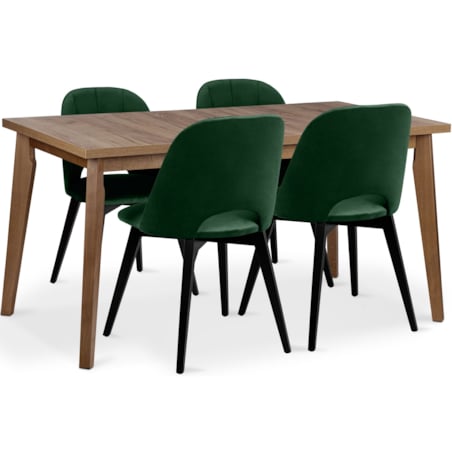 KONSIMO RHENA Stół w skandynawskim stylu rozkładany lefkas