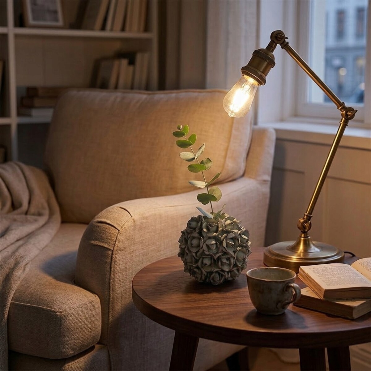 MAŁY WAZONIK WAZON NA JEDEN KWIAT RÓŻE KWIATY 10cm BOHO LOFT RETRO ZIELONY