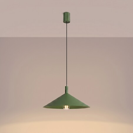 Lampa wisząca NOX 40 zielona oliwka