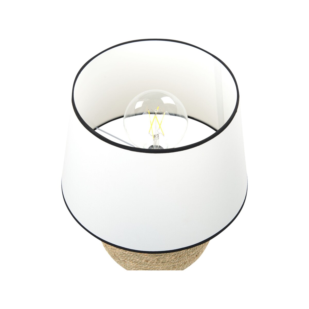 Lampa stołowa sznurkowa naturalna GROWEE