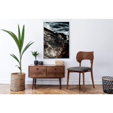 KONSIMO LYCO loftowe krzesła 2 sztuki szare