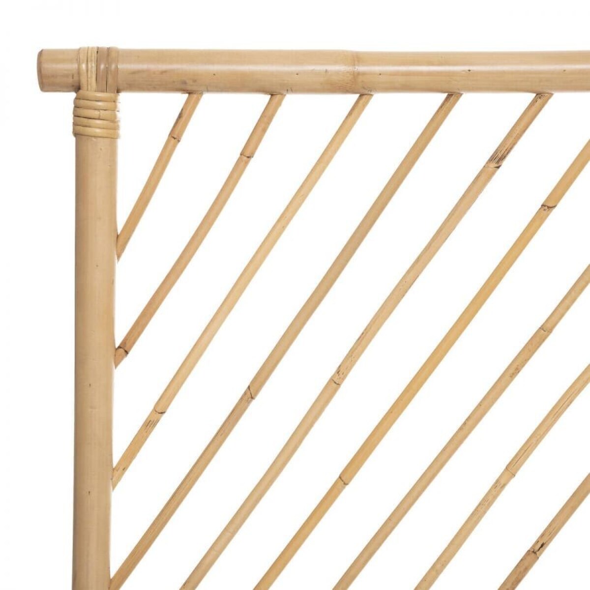 Wezgłowie zagłówek do łóżka rattan 165 cm