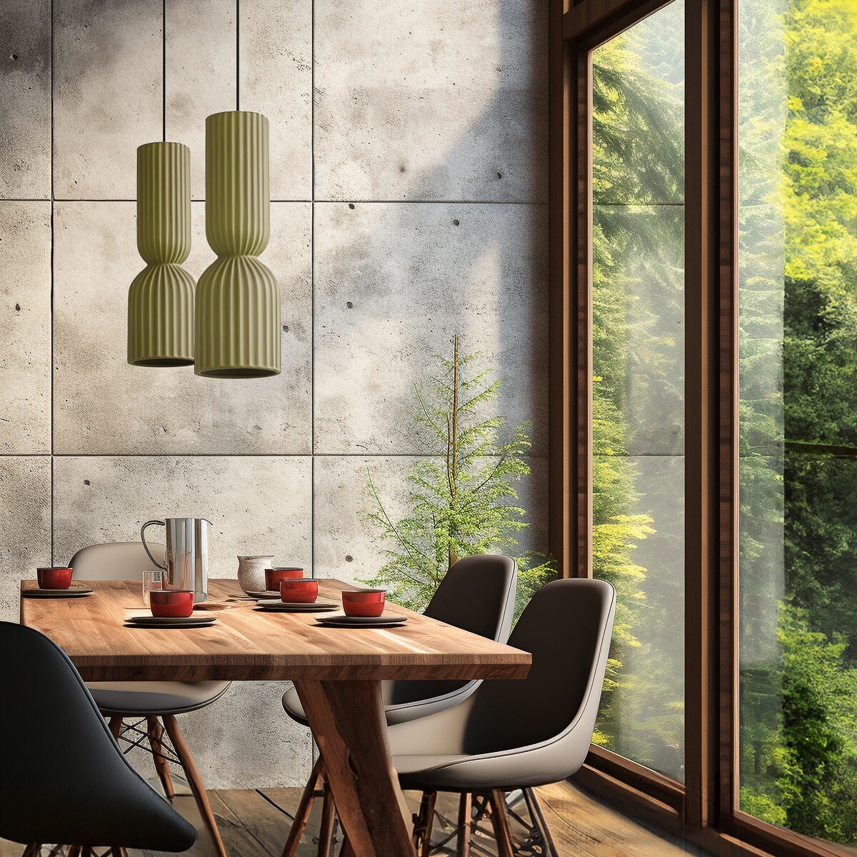 Lampa wisząca Light Prestige Balera zielony 1 x E27 1 szt.
