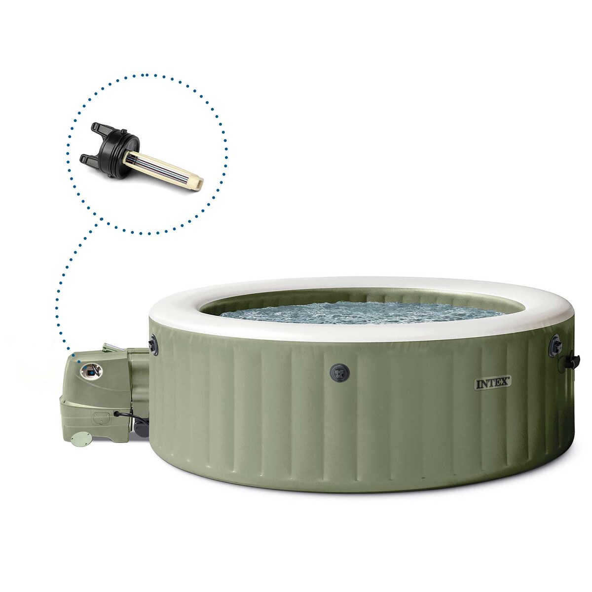 Dmuchane SPA Intex 28428NP PureSpa wanna basen Hydromasaż 6os. model 2026
