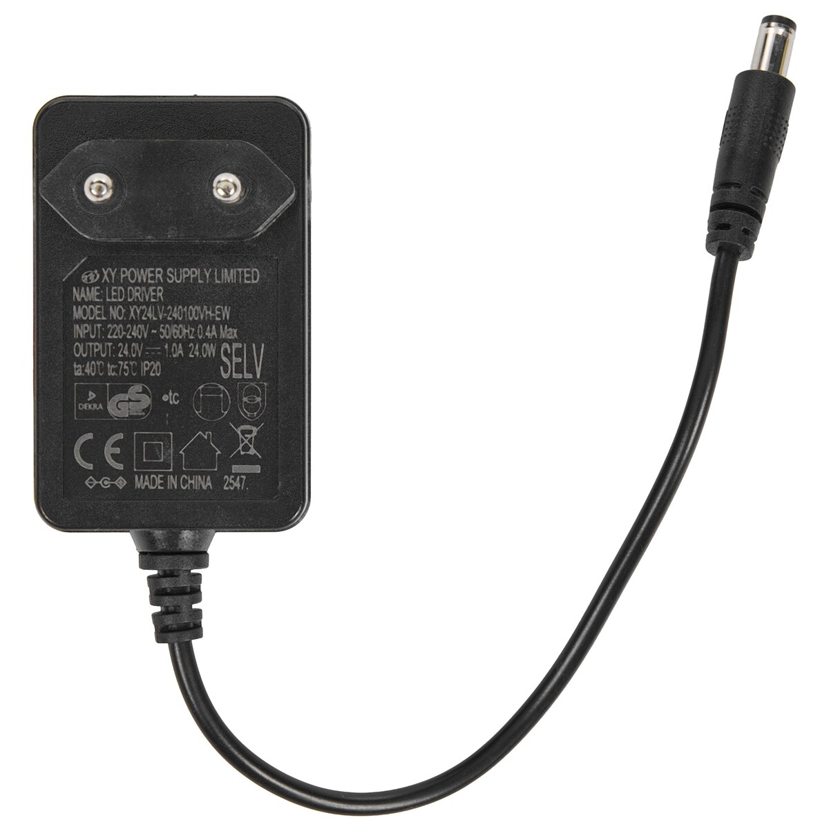 Lampa podłogowa LED KENNET  Ze ściemniaczem Metal Mosiężny
