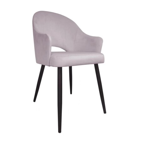 Krzesło JENISEJ VELVET jasno różowe