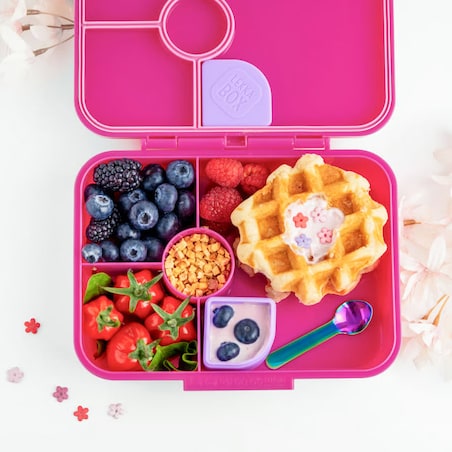 LEKKABOX CLASSIC śniadaniówka z przegródkami, Berry