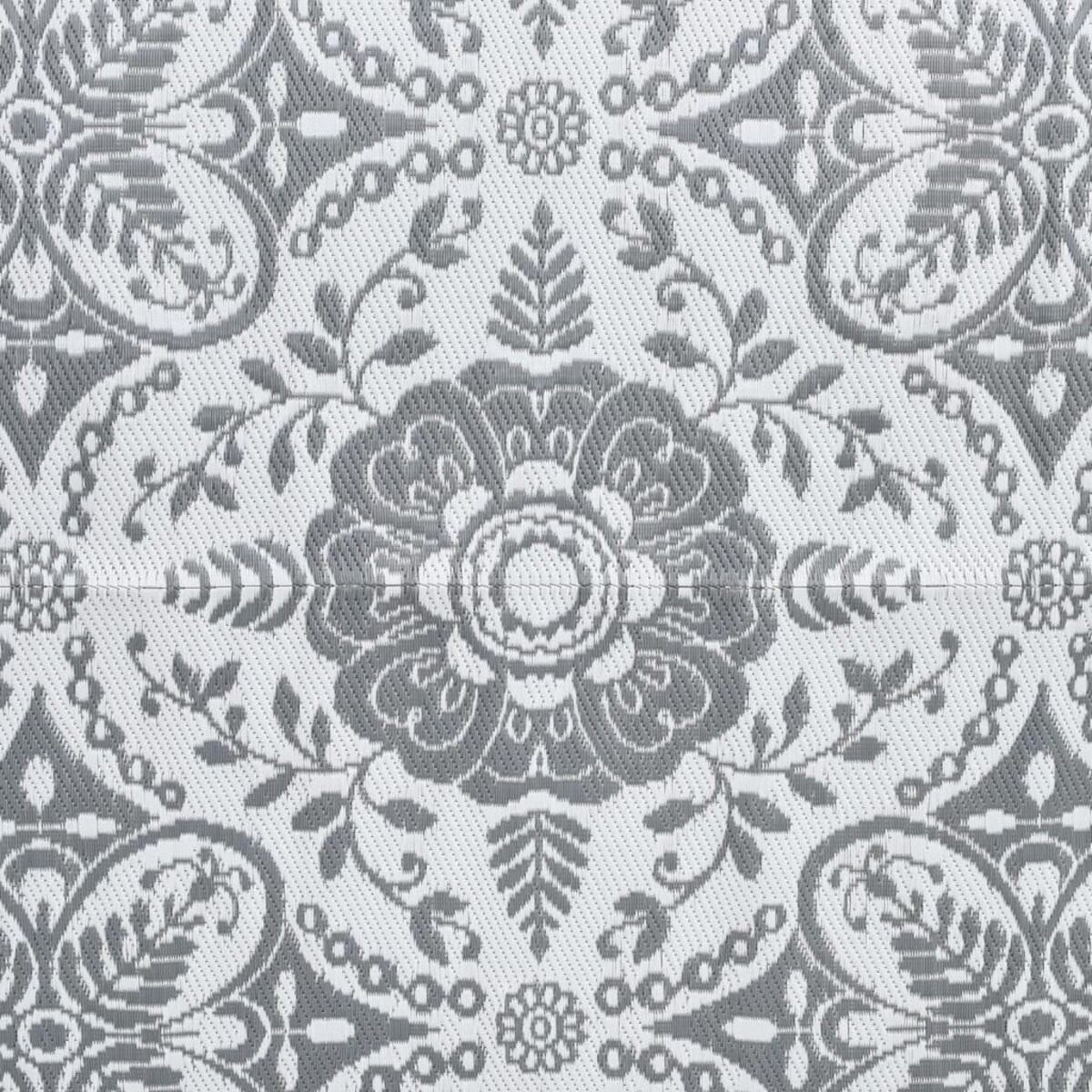 vidaXL Dywan na zewnątrz, ARAKIL jasnoszary, 120x180 cm, PP