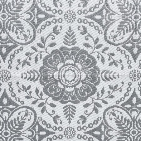 vidaXL Dywan na zewnątrz, ARAKIL jasnoszary, 120x180 cm, PP