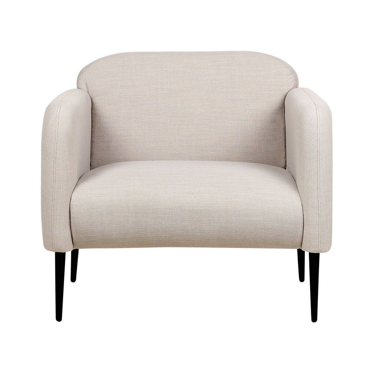 Fotel tapicerowany szarobeżowy STOUBY