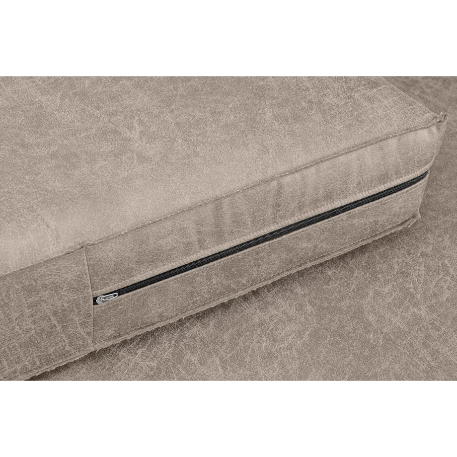 KONSIMO INVIA Fotel w stylu loftowym - kolor szary