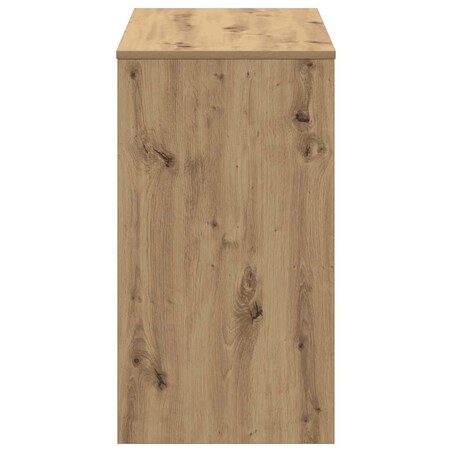 vidaXL Biurko, dąb artisan, 90x40x72 cm, materiał drewnopochodny