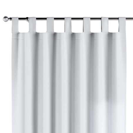 Zasłona na szelkach 1 szt. 130x245 biały z połyskiem