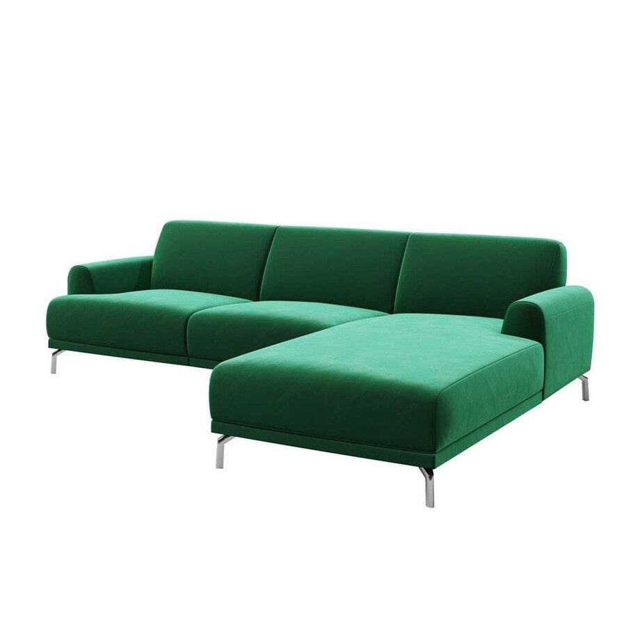 Sofa narożna Puzo - zielona