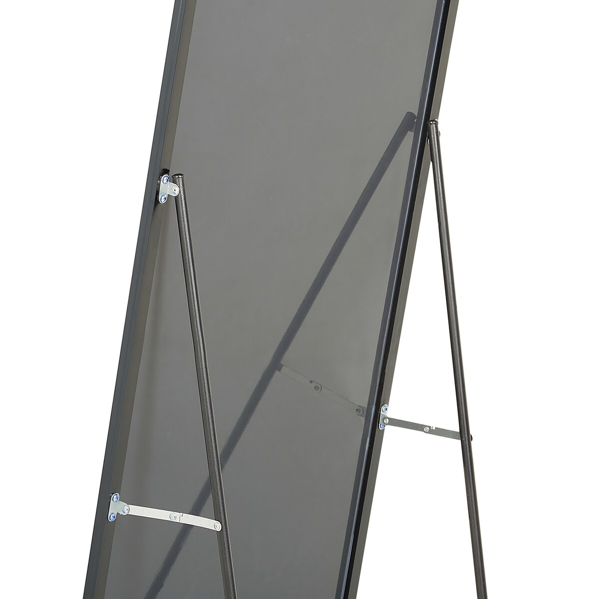 Lustro stojące BEAUVAIS 156 cm Metal Czarny