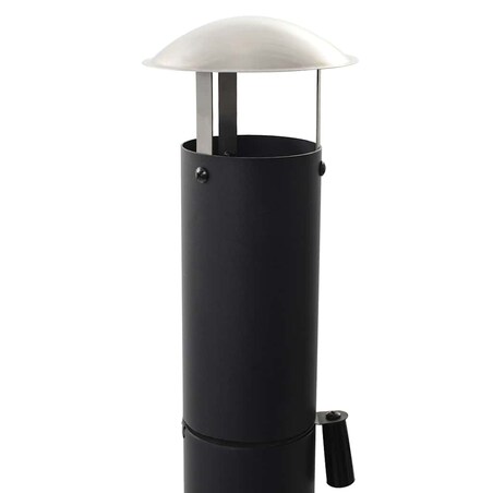 vidaXL Piec do pizzy z kamieniem z gliny ogniotrwałej