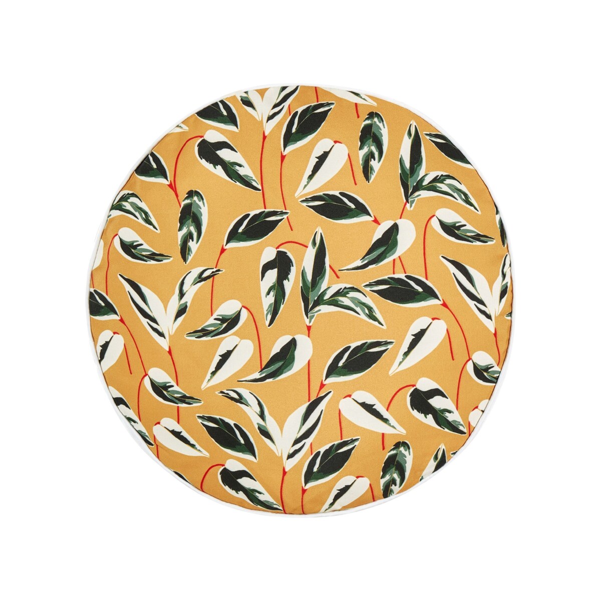 2 poduszki ogrodowe w liście 40 cm wielokolorowe TAGGIA