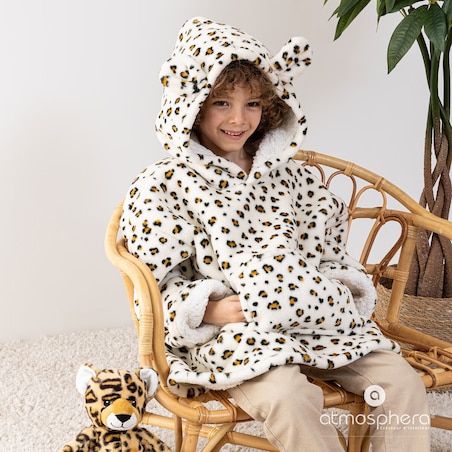 Koc z rękawami z uszkami, 60 x 95 cm