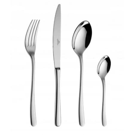 Zestaw sztućców Gerlach muza Połysk 24 Elementy Srebrny Połysk Komplet