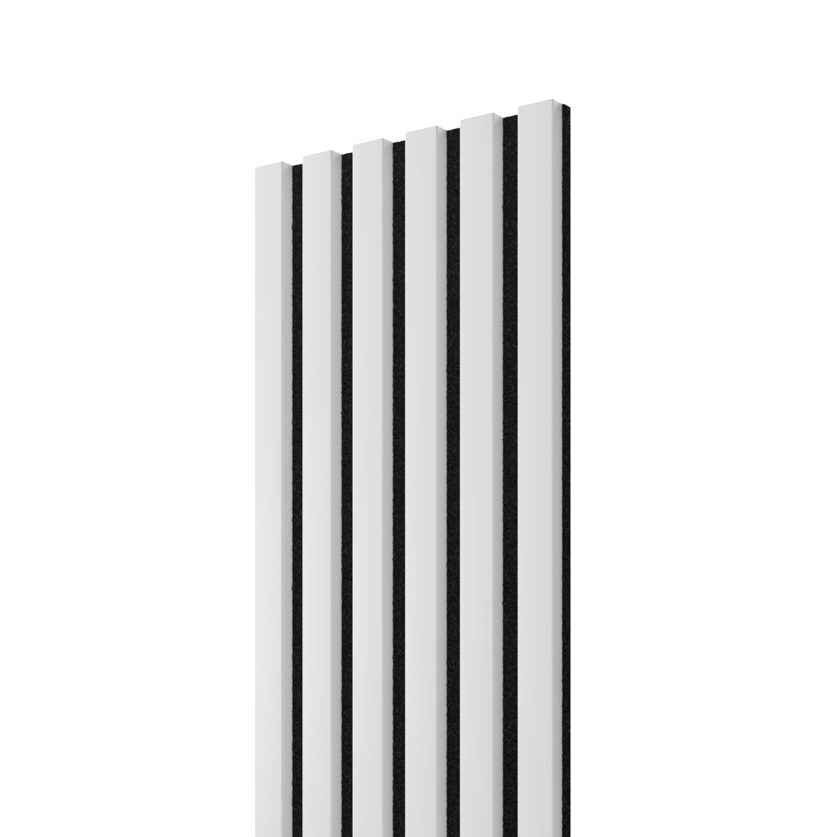 LAMELE NA FILCU - BIAŁY MAT