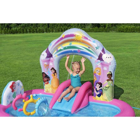 Dmuchany plac zabaw Bestway 9103Y wodny zjeżdżalnia Princess Disney