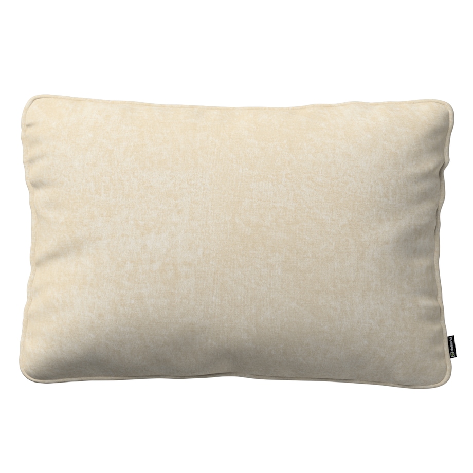 Poszewka Gabi na poduszkę prostokątna 60x40 szaro-beżowy szenil