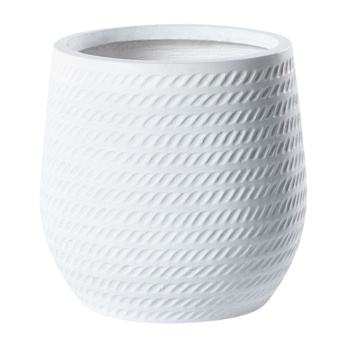 Doniczka 27 cm złamana biel LIVADIA