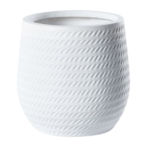 Doniczka 27 cm złamana biel LIVADIA