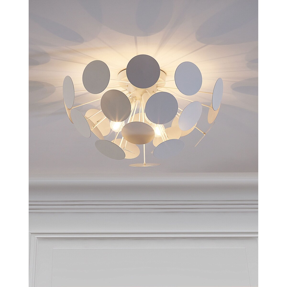 Lampa sufitowa MARITSA Metal Biały