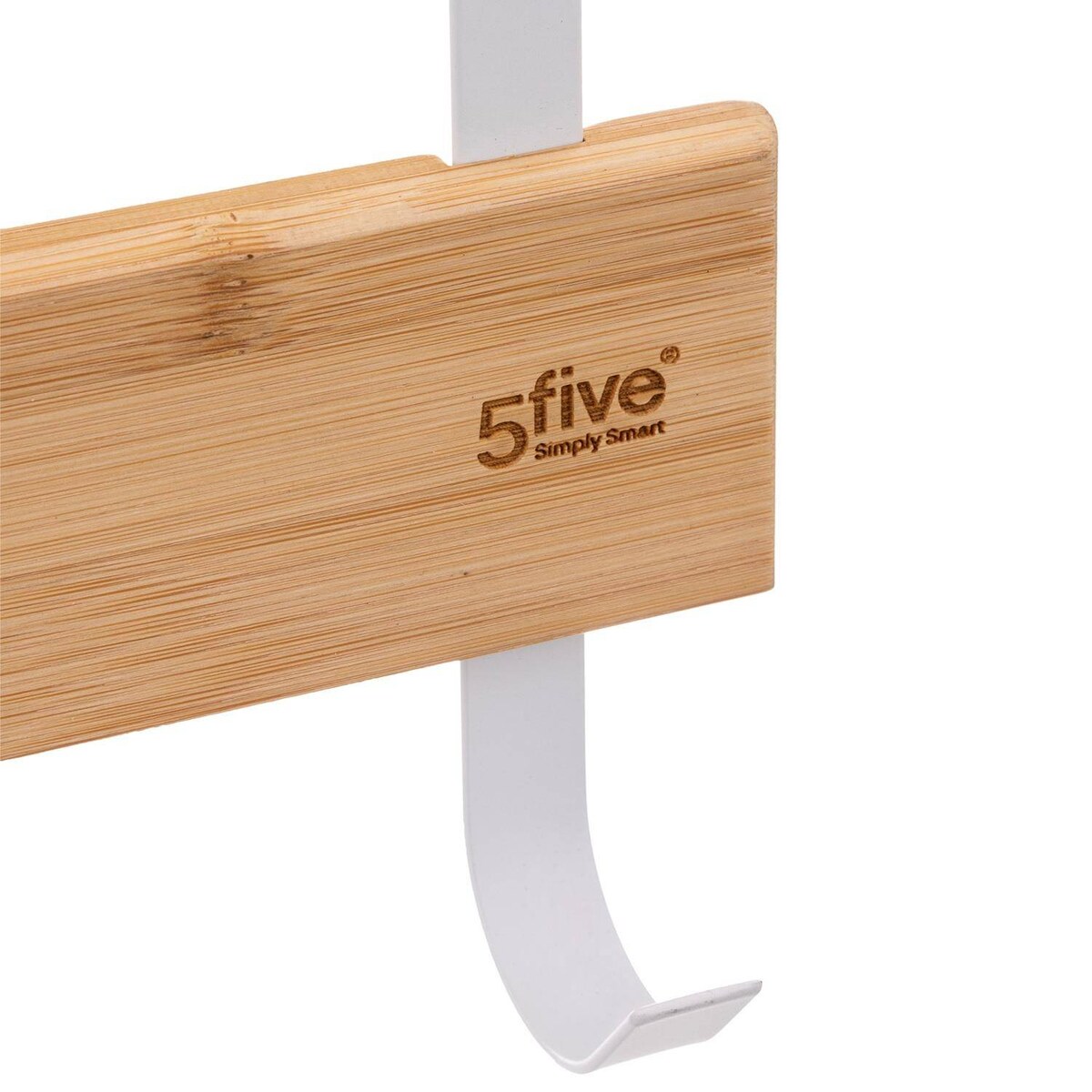 Wieszak na ręczniki na drzwi o grubości do 2 cm, 5 haczyków