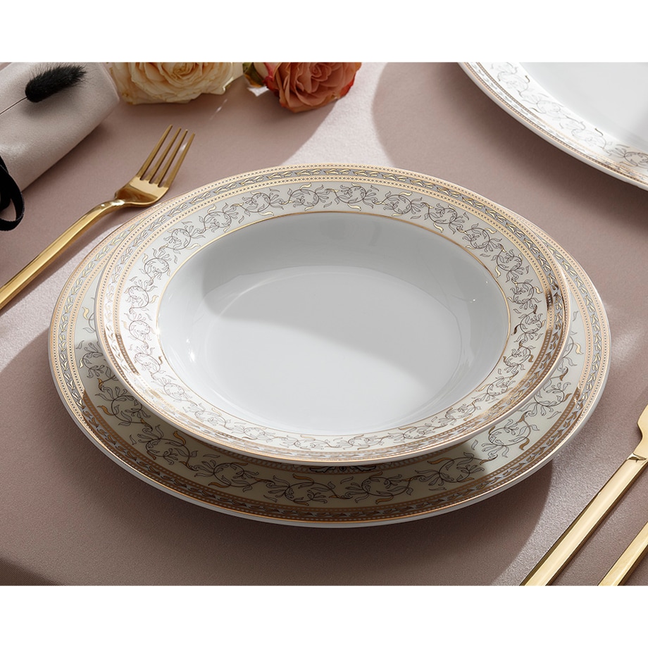 Serwis obiadowy dla 6 osób 25 el. Margaret Arabella G670