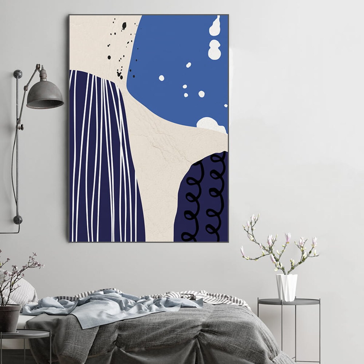 plakat geometric abstract 4 50x70 cm