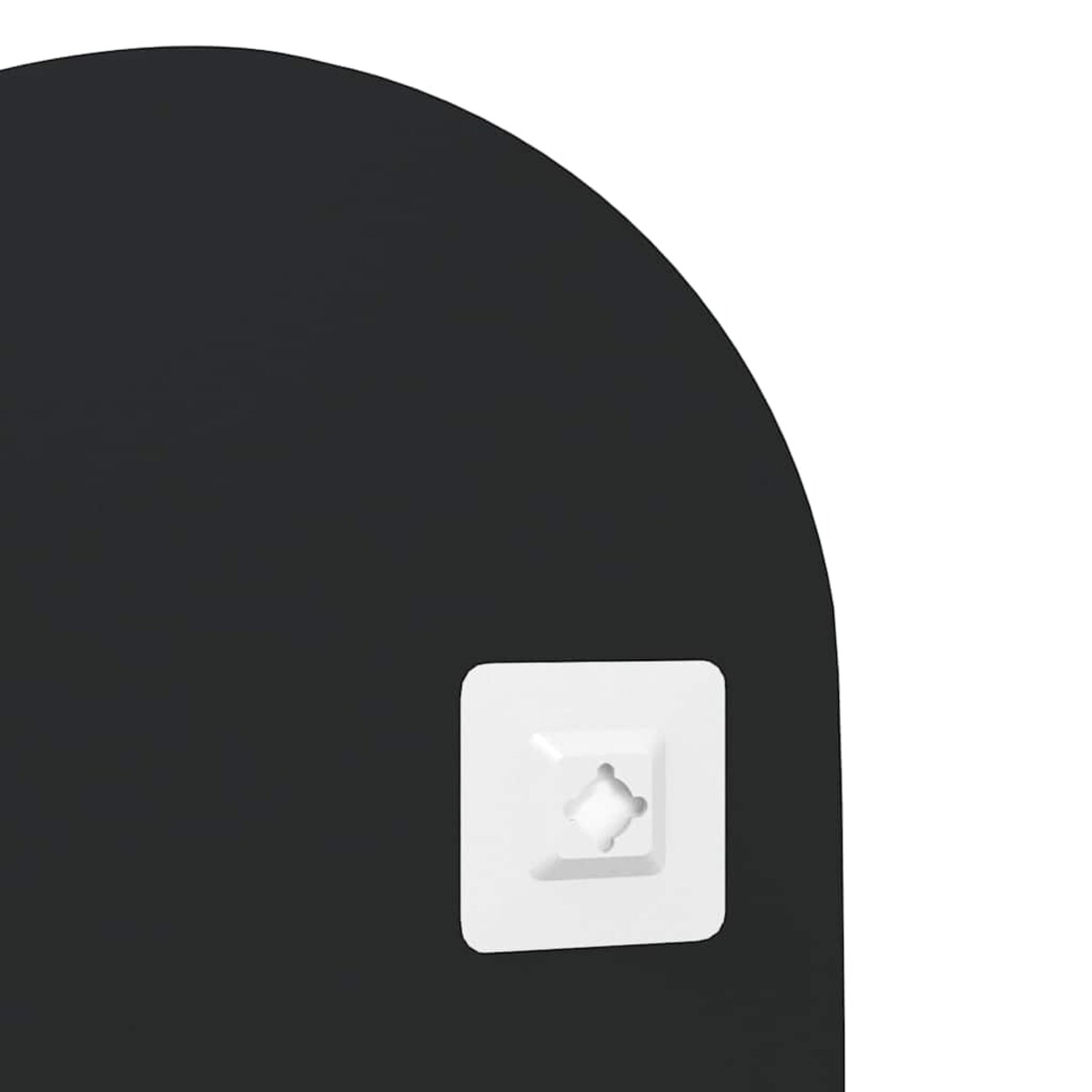 vidaXL Lustro ścienne, 35x80 cm, szklane, owalne