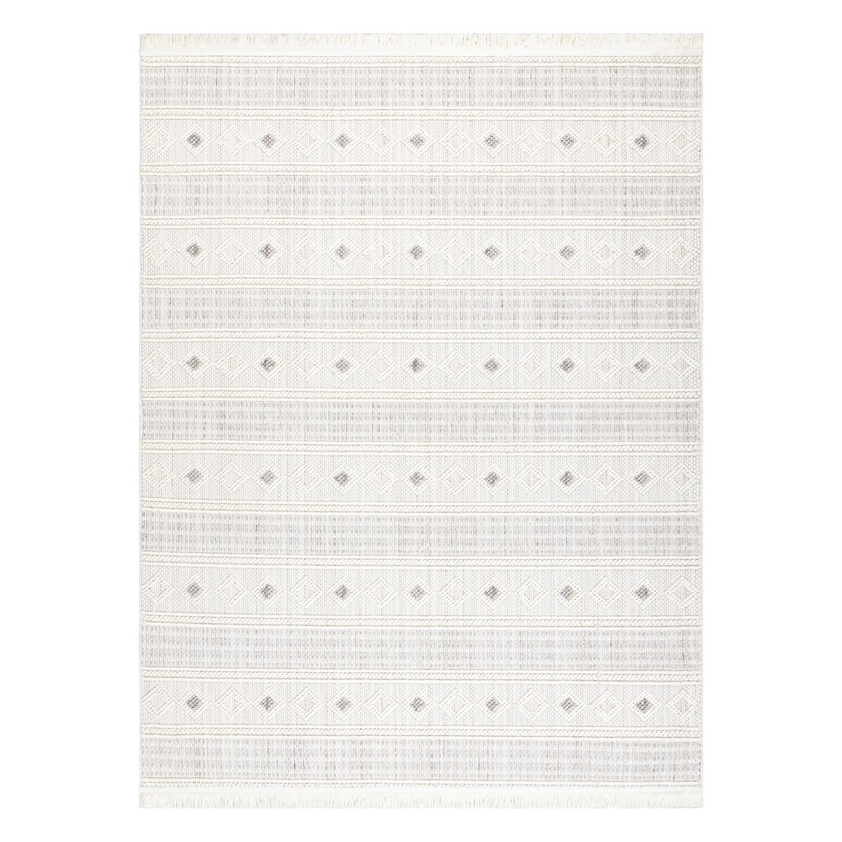 Dywan NANO FH69A Romby, pętelkowy, płasko 120x170 cm