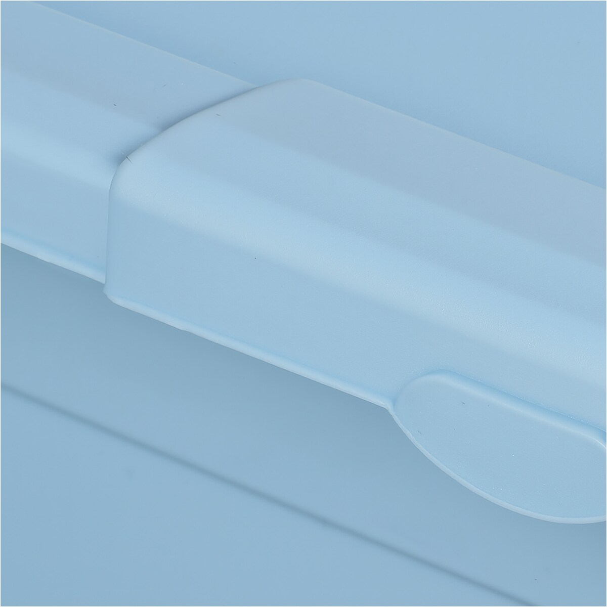 Pojemnik Plastikowy Na Zabawki Z Pokrywą 30 L Zamykany Do Pokoju Dzieci Niebieski