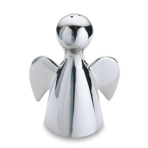 Solniczka Anioł - nikiel połysk, 7 cm