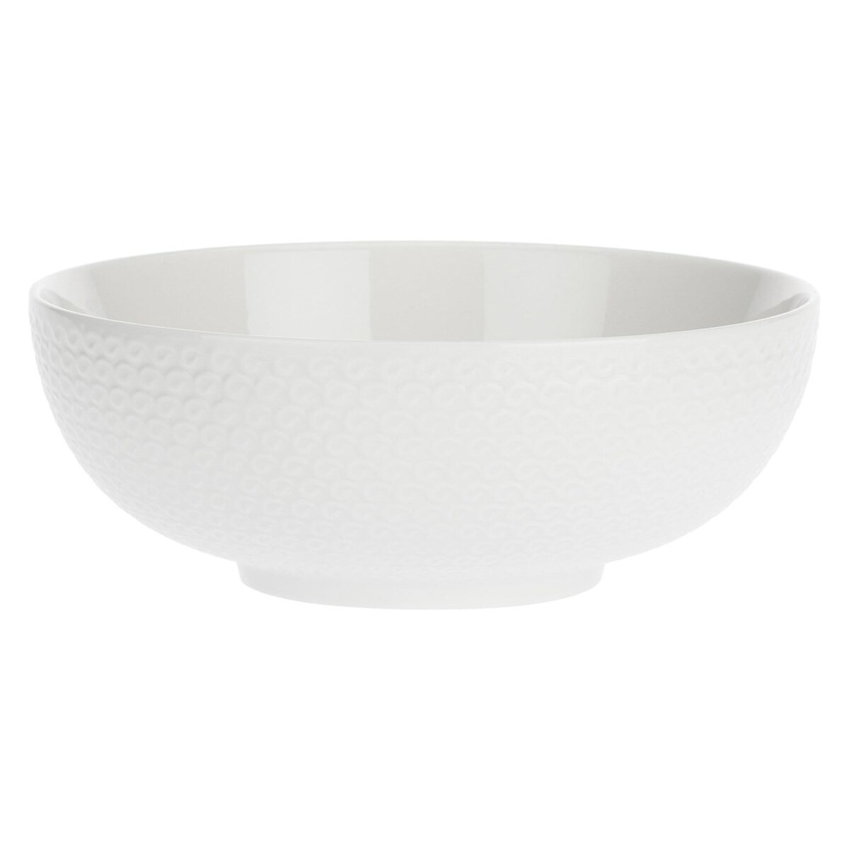 Zestaw 2 misek do sałatek Momenti - Biały, 22 cm