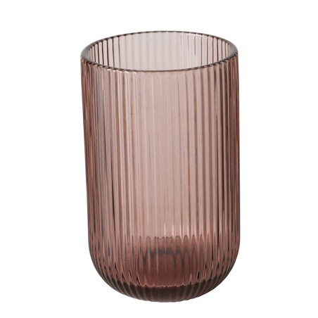 Szklanki do wody RIGANO, ryflowane szkło, 320 ml