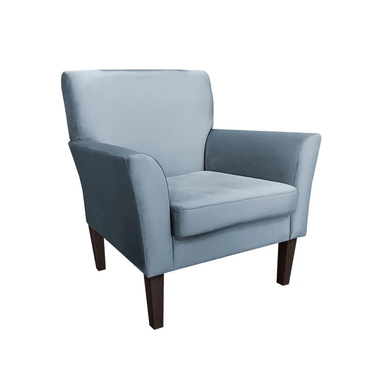 Fotel PIRO BL VELVET szary