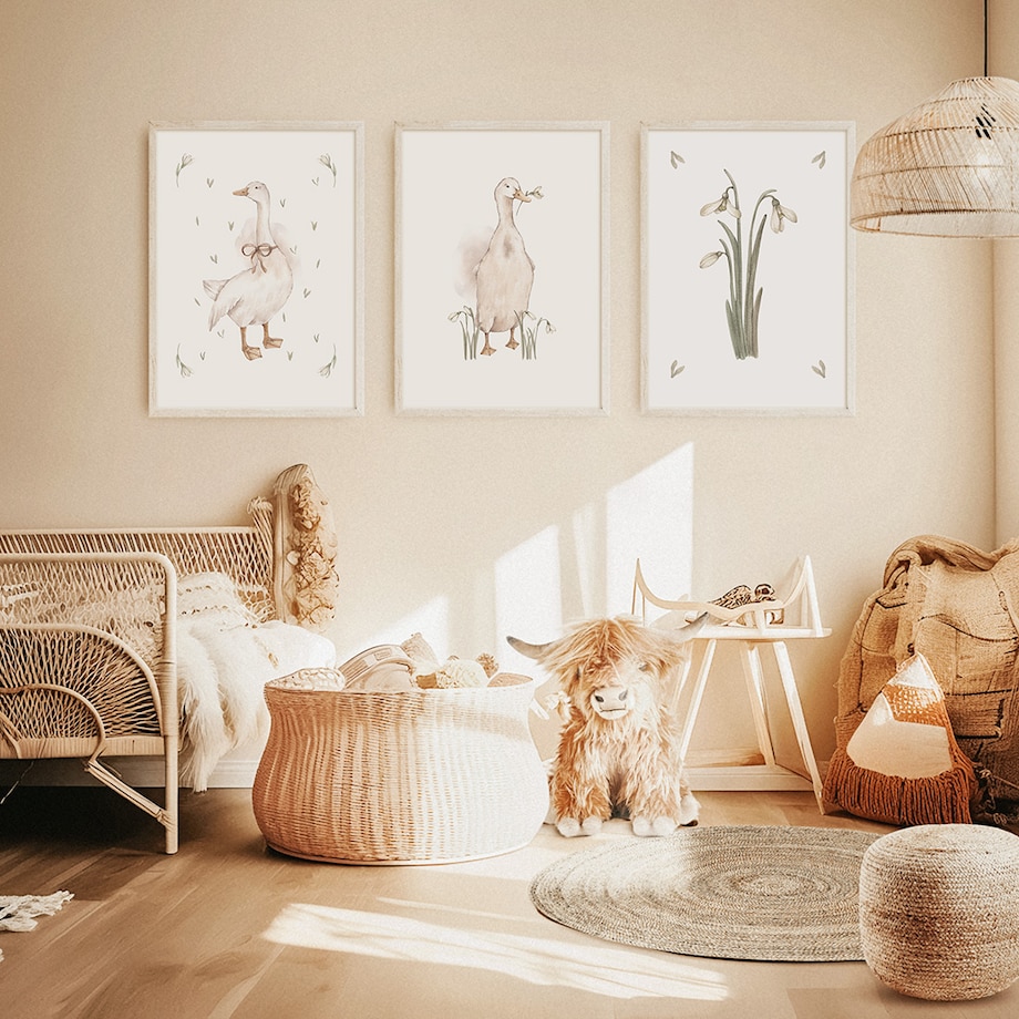 3 x plakat dla dzieci | zestaw 1 20x30