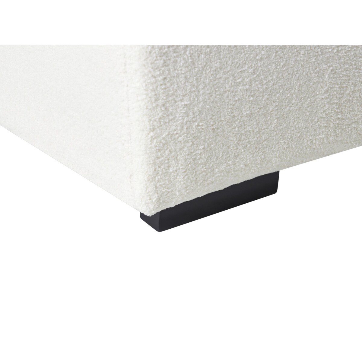 Otomana LUNGO Boucle Biały