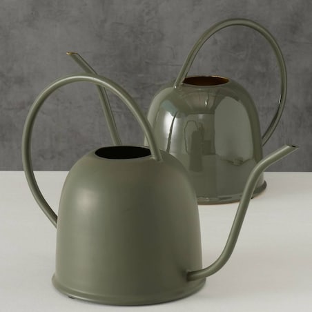 Metalowa konewka Jaryna, emaliowana, 23 cm