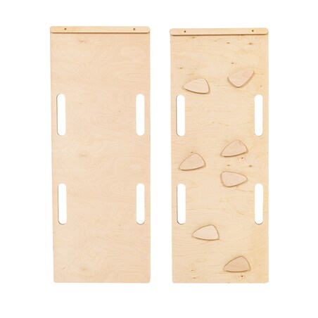 Small Dream Rocker Białe Drewno & Zjeżdżalnia