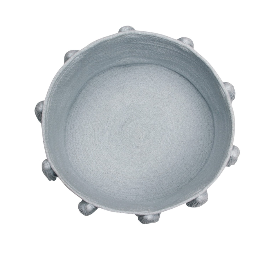 Kosz Basket Tassels Soft Blue