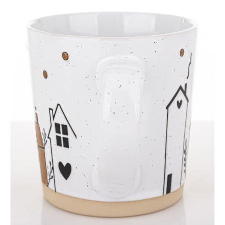 Kubek kamionkowy w pudełku 460 ml CITTA 10,5x14x10 cm