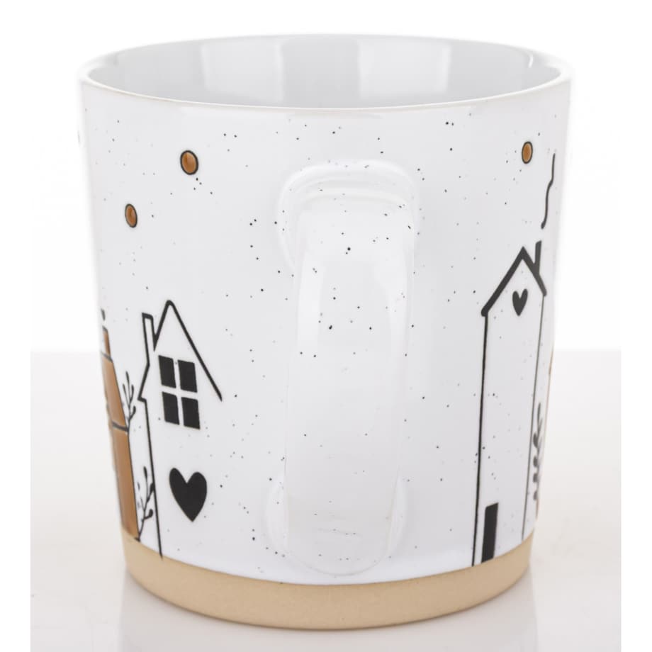 Kubek kamionkowy w pudełku 460 ml CITTA 10,5x14x10 cm