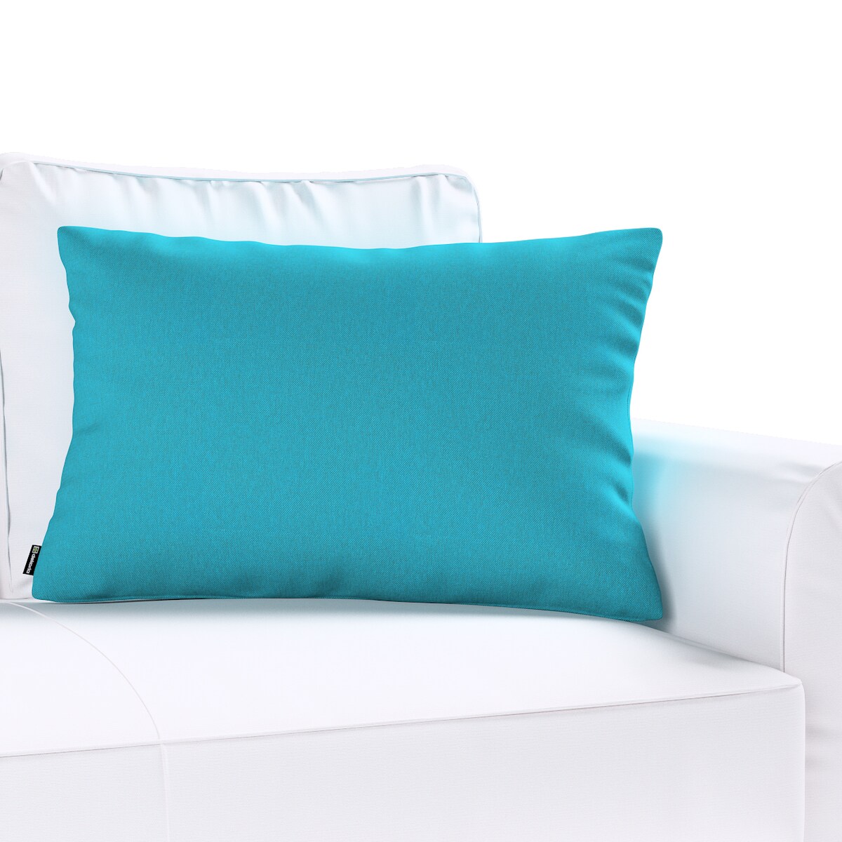 Poszewka Kinga na poduszkę prostokątną 60x40 turkusowy