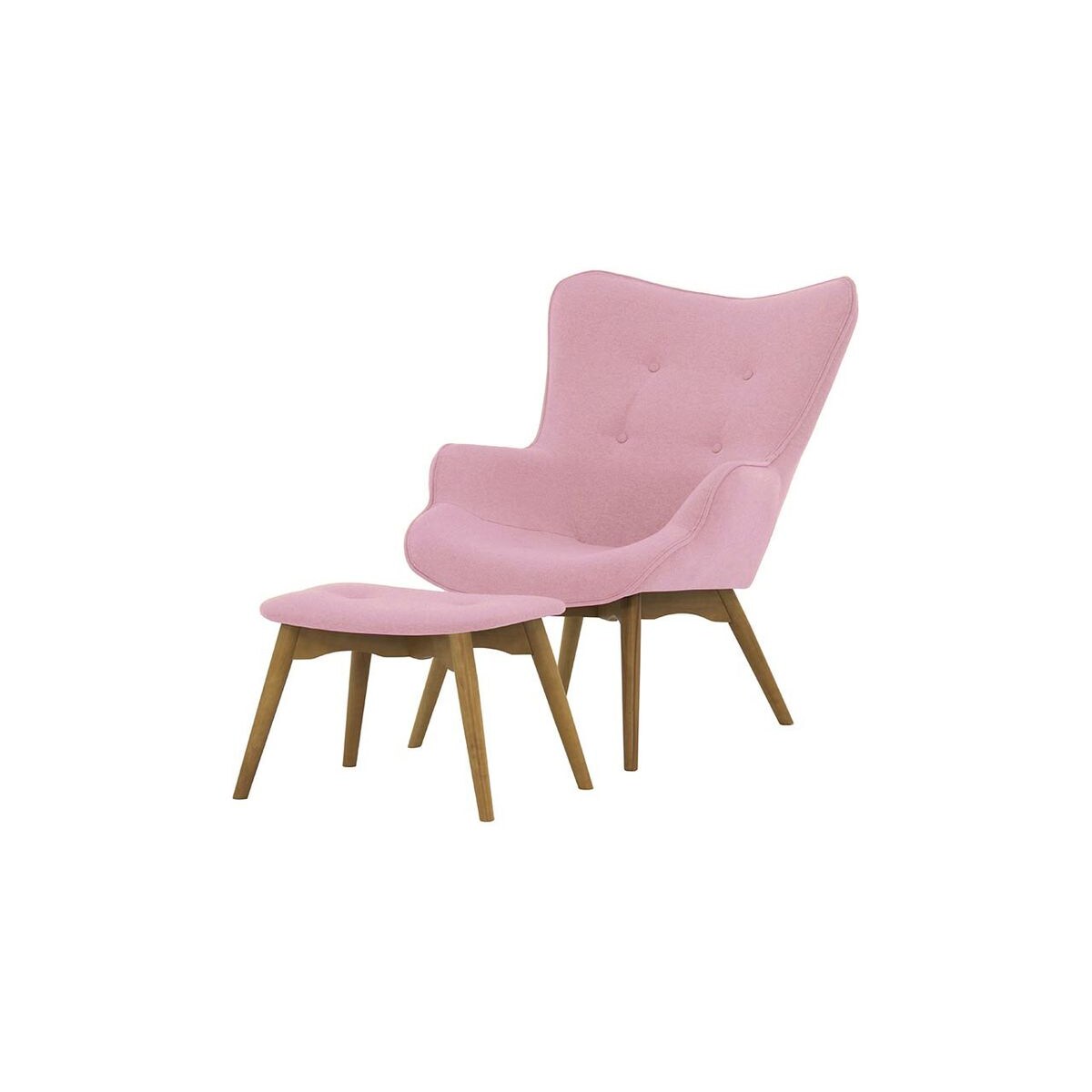 Fotel uszak z podnóżkiem Ducon-Baku 16