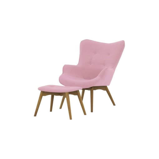 Fotel uszak z podnóżkiem Ducon-Baku 16